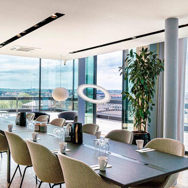 Sky room på toppen af ARoS - virtuel