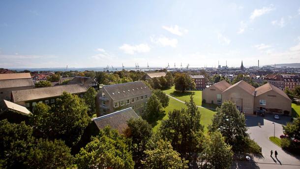 Udsigt over Aarhus Universitet Campus