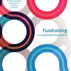 Forside på bogen "Fundraising - en vejledning for kongresværter