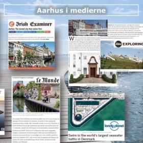 Collage af forsiderne for Aarhusomtale i 2018
